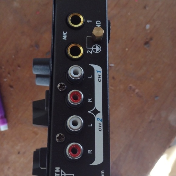 Pyle PMX7BU AudioDJ MP3 Mixer with Power Adapter NWT - Picture 5 of 6